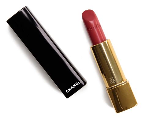 Chanel Subtile (211) Rouge Allure Luminous Intense Lip.